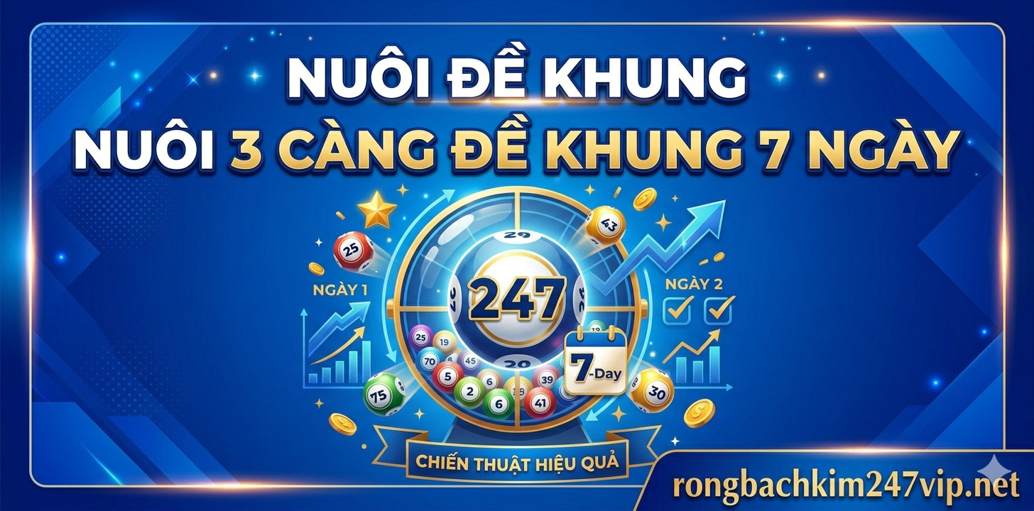 Dàn đề 3 càng khung 7 ngày nuôi tuần miễn phí bất bại